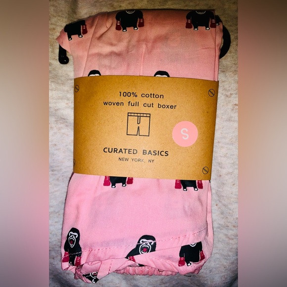 NWT CURATED BASICS FUN IN THE SUN☀️PATTERNED FASHION BOXERS -GORILLA🦍 , S, BNWT - Picture 4 of 6